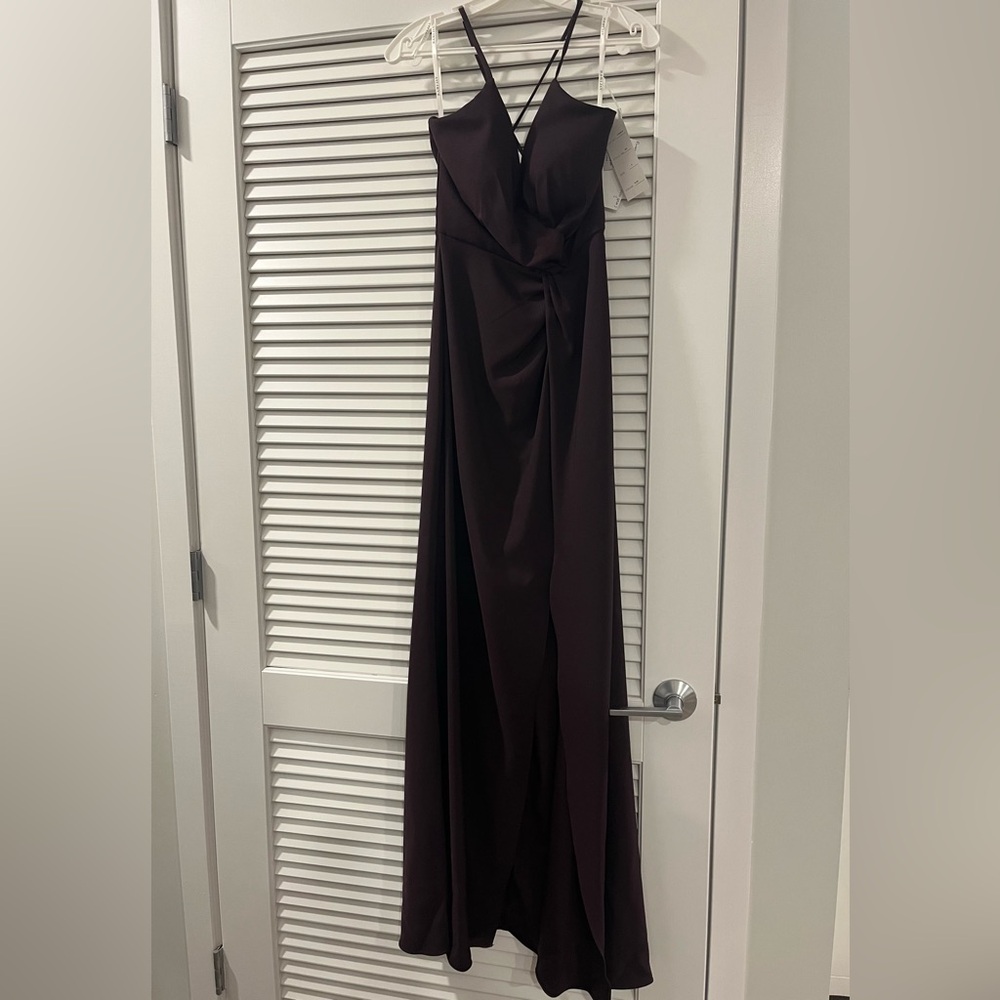Plum / Deep Purple Elegant Dress